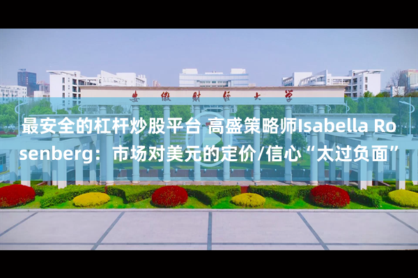 最安全的杠杆炒股平台 高盛策略师Isabella Rosenberg：市场对美元的定价/信心“太过负面”