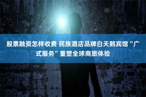 股票融资怎样收费 民族酒店品牌白天鹅宾馆“广式服务”重塑全球商旅体验