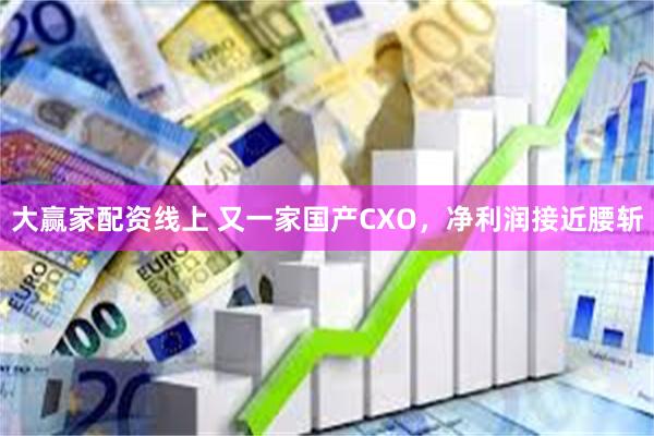 大赢家配资线上 又一家国产CXO，净利润接近腰斩