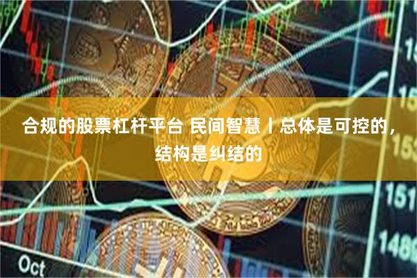 合规的股票杠杆平台 民间智慧丨总体是可控的，结构是纠结的